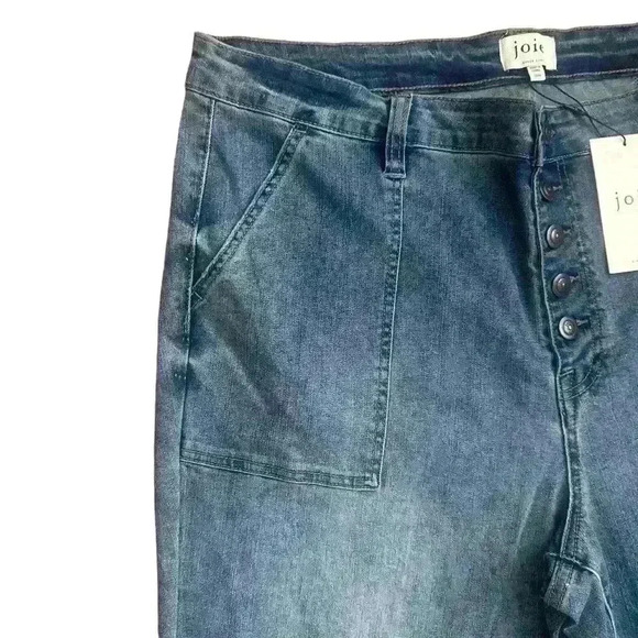 Joie Women's Jeans Size 24W Maxine Park Skinny Color Orlando NWT $228 button fly - Picture 4 of 11